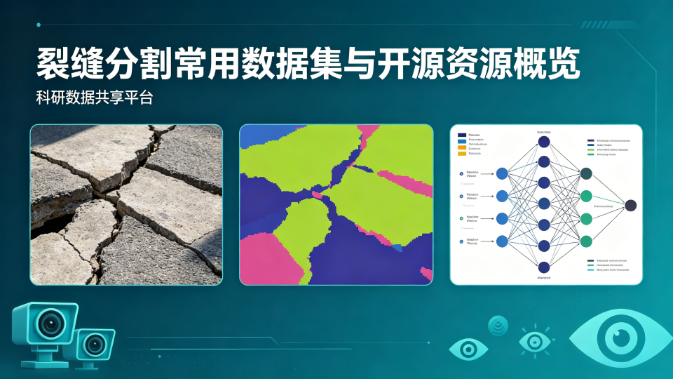 裂缝分割常用数据集与开源资源概览